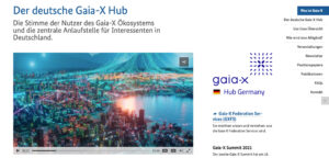 <p>Der deutsche Gaia-X Hub</p>

